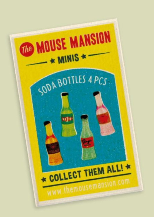 Image de Muizenhuis mini frisdrank limonade flessen