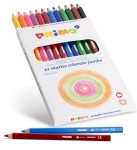 Picture of SALE!!!   12 jumbo kleurpotloden driehoekig 5 mm Primo