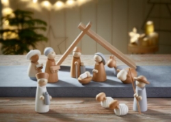 Afbeeldingen van Kerststal modern - Haba
