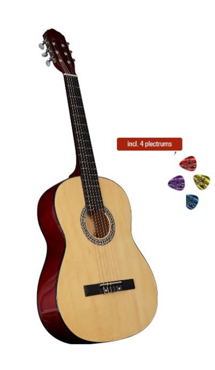 Picture of Caldez 44  volwaardige gitaar  Naturel  +11 jaar