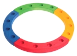 Picture of Verjaardagsring 16 jaars rood, geel blauw, groen Grimms