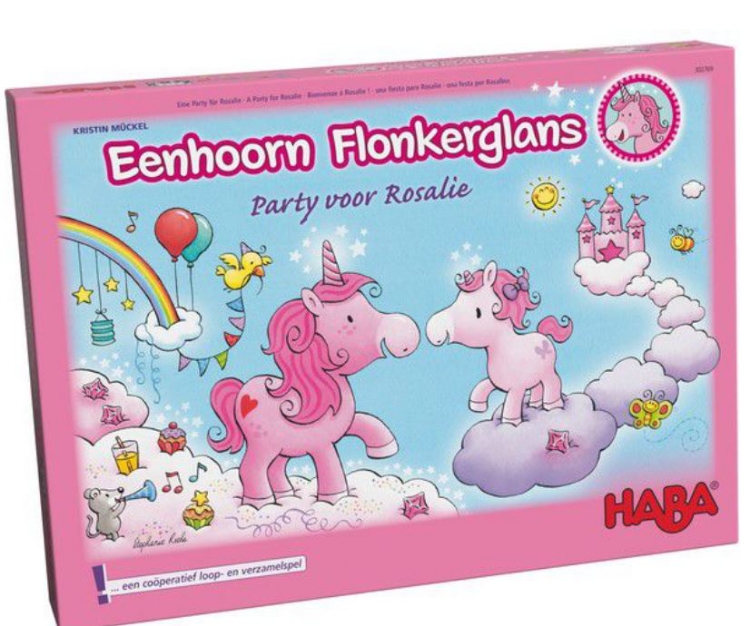 Picture of Eenhoorn Flonkerglans Party voor Rosalie Haba