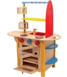 Afbeeldingen van Houten Kinderkeuken all-in-one