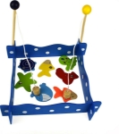 Picture of Houten visspelletje met hengel