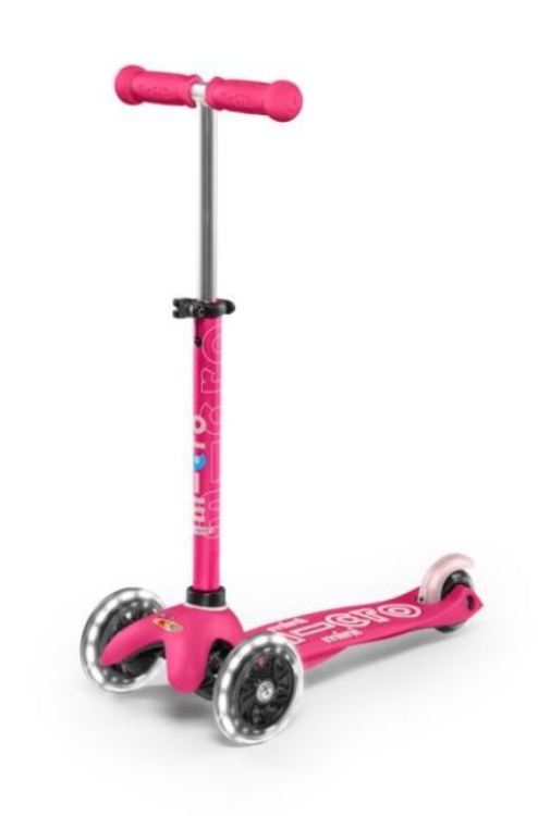 Picture of Mini Micro step Deluxe LED roze