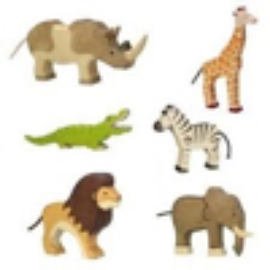 Image de la catégorie Holztiger Safari & Wilde Dieren