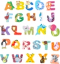 Afbeelding voor categorie Small foot Dieren alfabet letters