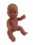 Bild von babypop Gordi Afro meisje 34 cm blauwe ogen