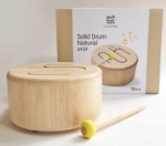 Afbeeldingen van Houten trommel blank hout Plantoys