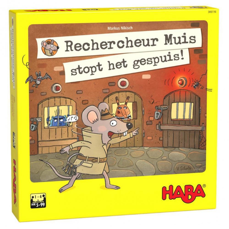 Picture of Rechercheur Muis stopt het gespuis 5+ Haba