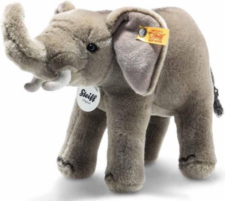 Afbeeldingen van Zambu Olifant 23 cm grijs Steiff