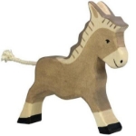 Bild von Ezel rennend Holztiger