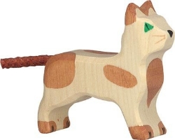 Afbeeldingen van Kat staand jong Holztiger