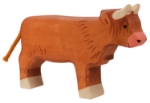 Bild von Schotse hooglander rund Holztiger