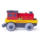 Bild von Batterijtrein Rode locomotief - Bigjigs