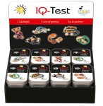 Picture of Geduldspel IQ-test puzzel assorti hout met koordje