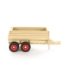 Picture of Fagus Aanhanger kiepwagen dubbelasser - Duurzaam houten kiepbare aanhanger - 3jr+