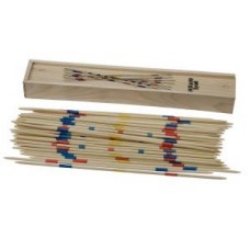 Afbeeldingen van Mikado in naturel houten kistje 25 cm