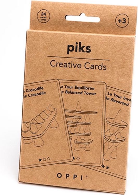 Afbeeldingen van Piks balansspel creatieve kaarten