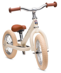 Afbeeldingen van Trybike 2-wieler loopfiets staal Creme vintage