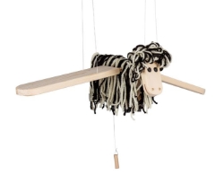 Van Dijk Toys Vliegfiguur Schaap – Houten Mobiel Kinderkamer
