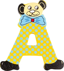 Afbeeldingen van kleine beren letter A