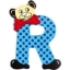 Image de kleine beren letter R