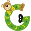 Picture of Gekleurde beren letter G
