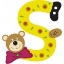 Image de Gekleurde beren letter S