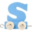 Image de Lettertrein gekleurd S