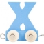Image de Lettertrein gekleurd X