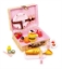 Image de Picknickmandje met houten spulletjes