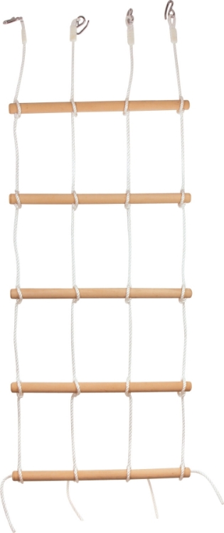 Afbeeldingen van Sale!!!    Klimwand hout en touw