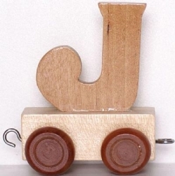 Image de Lettertrein naturel J