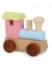 Image de Lettertrein Alfabet lokomotief gekleurd