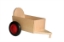 Image de Aanhanger voor oranje kinder-loopfiets beukenhout Van Dijk Toys