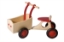Picture of Rode houten bakfiets vierwieler-kinderloopfiets-Van Dijk Toys
