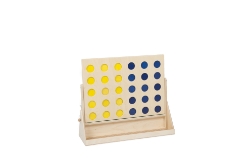 Bild von SALE!!!  Spel Groot houten Vier op een rij spel XL Reuzenformaat spel Van Dijk toys