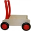 Picture of Luxe loopwagen- rode Blokkenduwwagen Hout met rechte rand  Van Dijk Toys