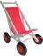 Picture of SALE!!!  Poppenbuggy hout rood berkenmultiplex Van Dijk Toys