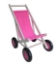 Picture of Poppenbuggy hout roze berkenmultiplex Van Dijk Toys