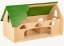 Picture of Speelboerderij naturel, groen dak hout 2+ Van Dijk Toys