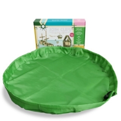 Afbeeldingen van Join Clips Speelkleed en opbergtas voor bouwplankjes als Kapla, Join Clips, Cityblocks