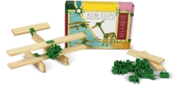 JOIN CLIPS Bouwplankjes Basisset - Mini Box – 10 plankjes & 56 clips - Vanaf 4 jaar