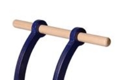 Picture of Blauwe Houten Kinderbakfiets Vierwieler – Kinderloopfiets Van Dijk Toys 201