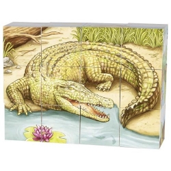 Goki Houten kubuspuzzel Australische Dieren (57418)