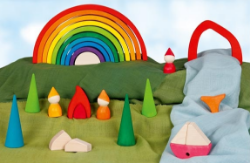 Goki Evolution Houten Regenboog bouwbogen (58478)