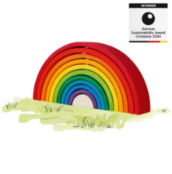 Goki Evolution Houten Regenboog bouwbogen (58478)