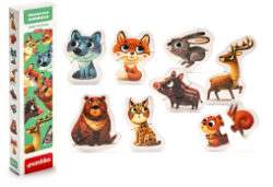 Puzzlika 8-in-1 Bergdieren Puzzel (14798)