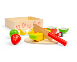 Bigjigs kratje met houten snij-fruit fruit BJ-BJ472 3